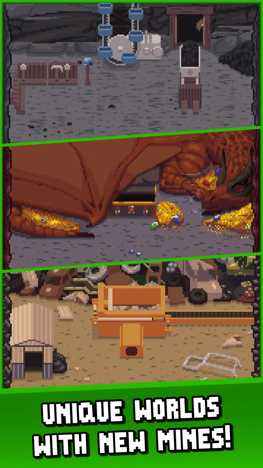 Idle Cave Miner — in-game screenshot